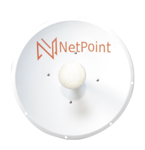 NetPoint NP2GEN2 NP2GEN2 Antena Direccional / 3 ft / 4.9-6.4 GHz / Ganancia 34 dBi