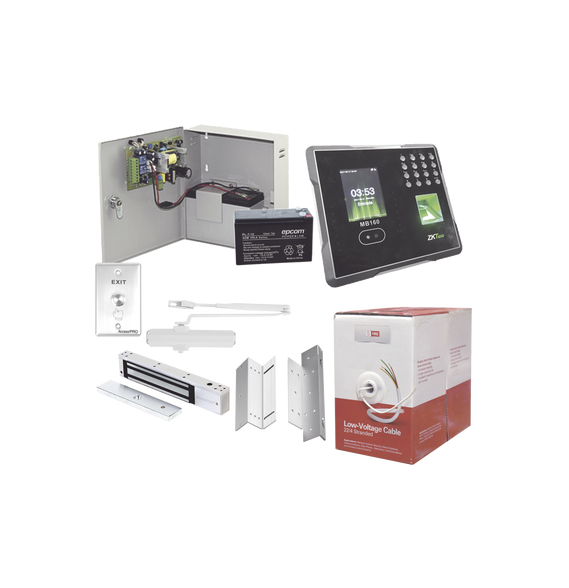 Syscom ACCESSKIT9P ACCESSKIT9P Sistema Completo de Acceso Y asistencia Incluye Lector