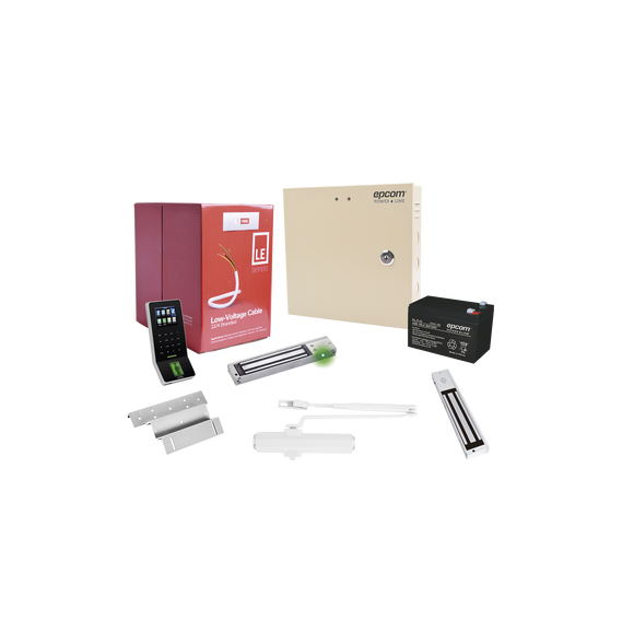 Syscom ACCESSKIT22P ACCESSKIT22P KIT D/ACCESO Y ASIST C/LECT BIOMETRICO INCLUYE  Incl