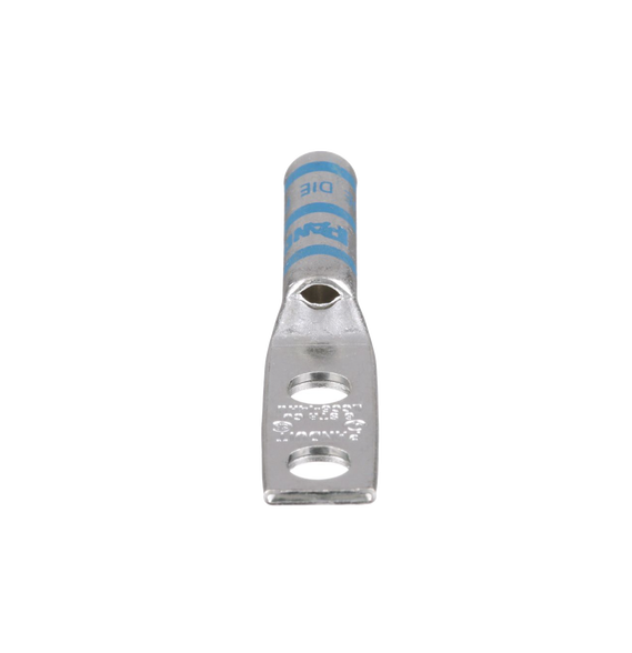 PANDUIT LCC614AWL LCC6-14AW-L Terminal Doble Ojillo para Cable 6 AWG Orificio 1/4