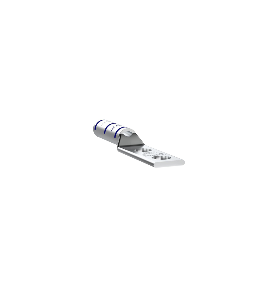 PANDUIT LCCX614AL LCCX6-14A-L Terminal Doble Ojillo 1/4 para Cable 6 AWG (16mm ent