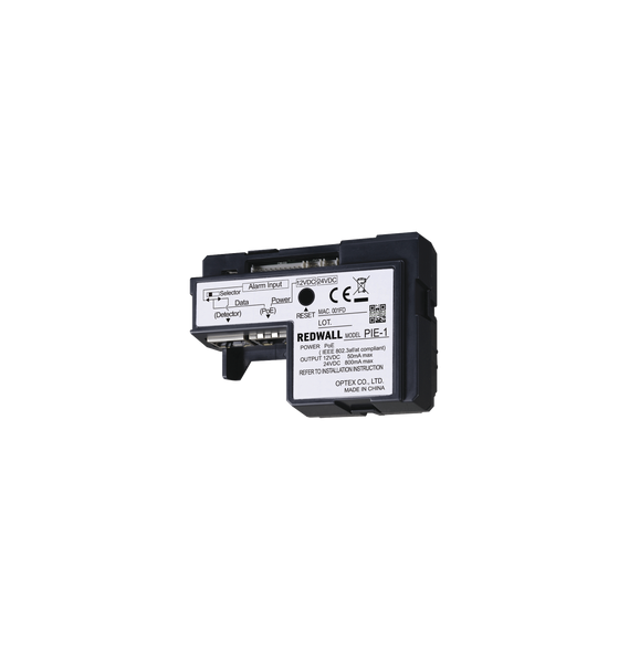 OPTEX PIE1 PIE1 CODIFICADOR POE IP para las series REDWALL SIP REDSCAN (RLS3060) R