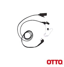 OTTO V110355 V1-10355 Micrófono-Audífono Profesional de 2 Cables para KENWOOD NX20