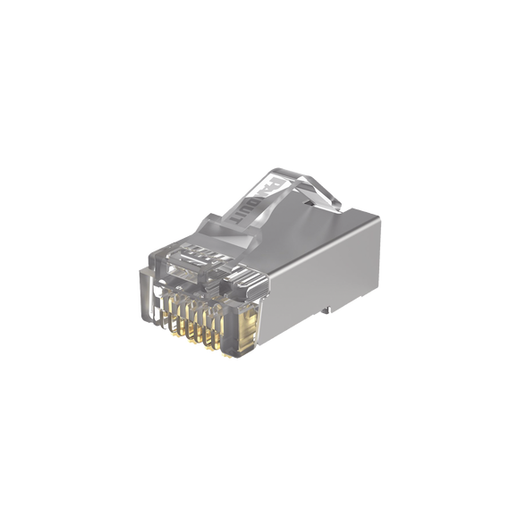 PANDUIT MPS588C MPS588-C Plug RJ45 Cat5e Blindado Para Cable UTP de Calibres 24-26