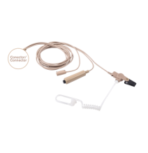 OTTO V110264 V1-10264 Kit de Micrófono-Audífono profesional de 3 cables para KENWO