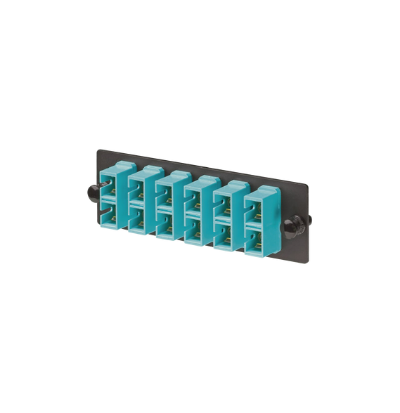 PANDUIT FAP6WAQDSCZ FAP6WAQDSCZ Placa Acopladora de Fibra Optica FAP Con 6 Conecto