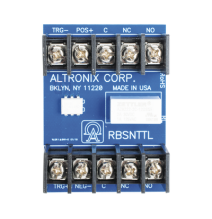 ALTRONIX RBSNTTL RBSNT-TL Módulo de relevador ultrasensitivo Altronix