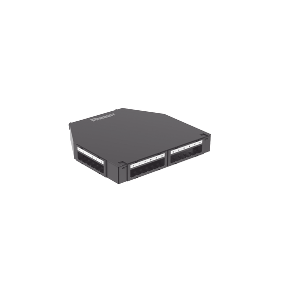 PANDUIT CUFMB24BL CUFMB24BL Punto de Consolidación de 24 Puertos Mini-Com Instalac