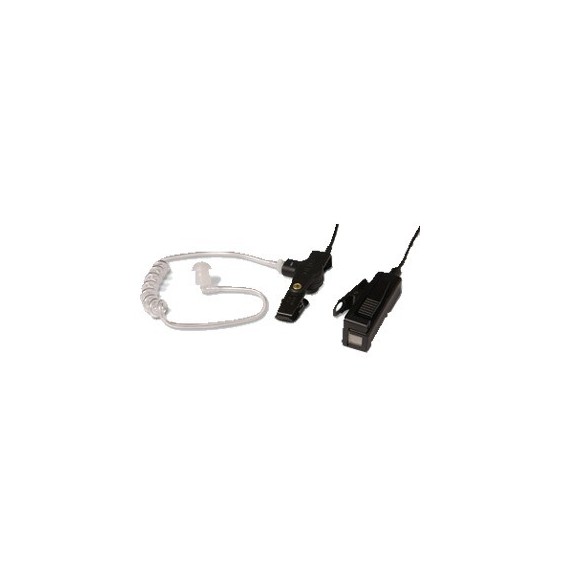 OTTO V110776 V1-10776 Micrófono-Audífono profesional de 2 cables para MOTOROLA PRO