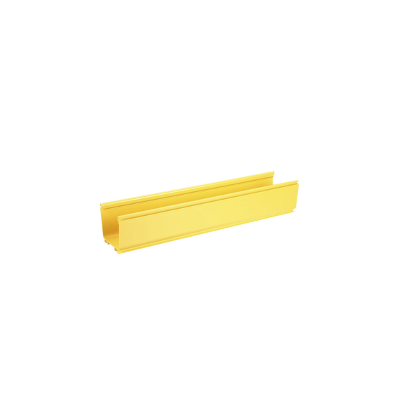 PANDUIT FR4X4YL6 FR4X4YL6 Canaleta FiberRunner? 4X4 de PVC Rígido Color Amarillo 1