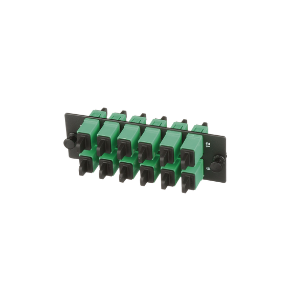 PANDUIT FAP12WAGSCZ FAP12WAGSCZ Placa Acopladora de Fibra Optica FAP Con 12 Conect