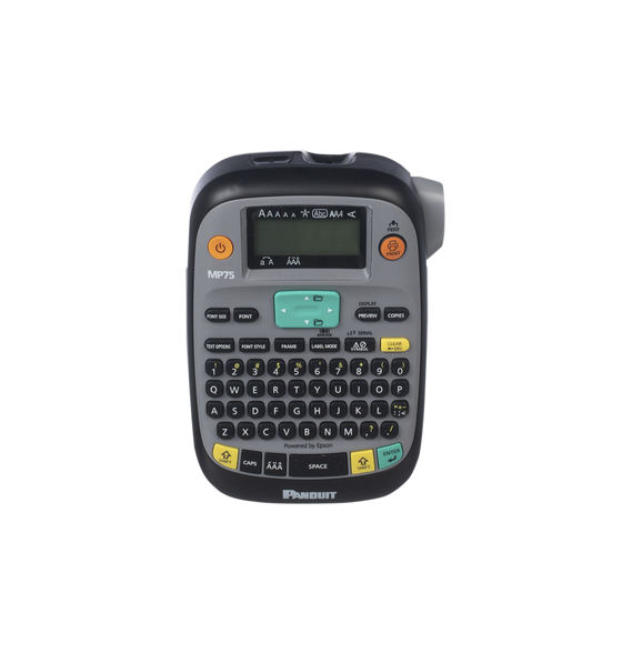 PANDUIT MP75 MP75 Impresora Etiquetadora Compatible con Etiquetas de Hasta 0.75 in