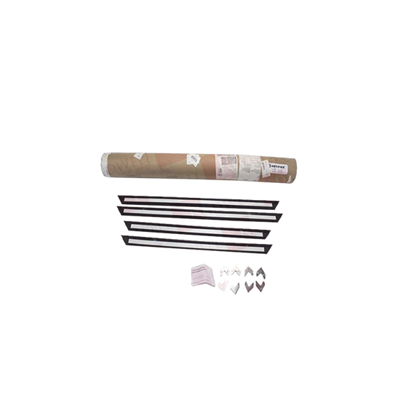 NOTIFIER TRC4 TR-C4 Bisel para Montaje Semi-Empotrado de Gabinete de Tres Niveles