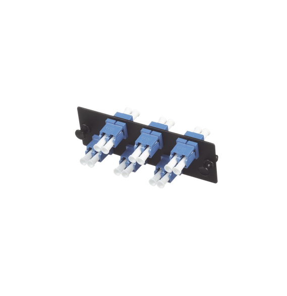 PANDUIT FAP6WBUDLCZ FAP6WBUDLCZ Placa Acopladora de Fibra Optica FAP Con 6 Conecto