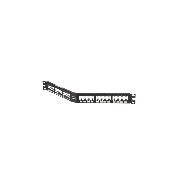 PANDUIT CPA24BLY CPA24BLY Panel de Parcheo Modular Mini-Com (Sin Conectores) Angul