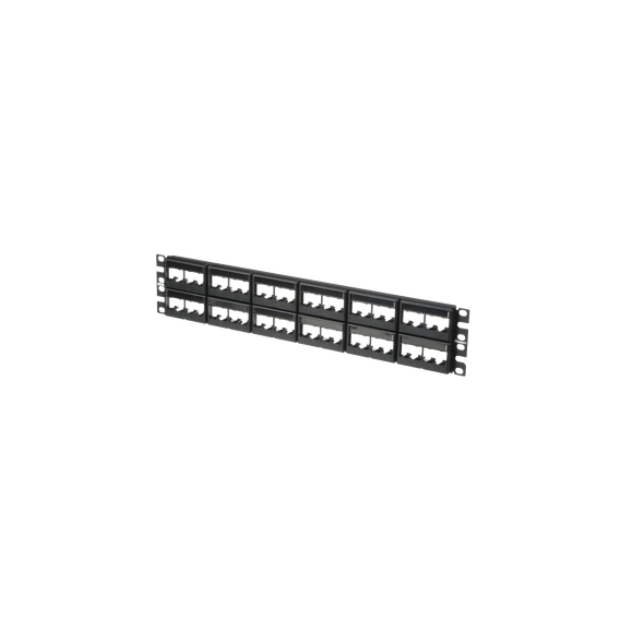 PANDUIT CPPL48WBLY CPPL48WBLY Panel de Parcheo Modular Mini-Com (Sin Conectores) P