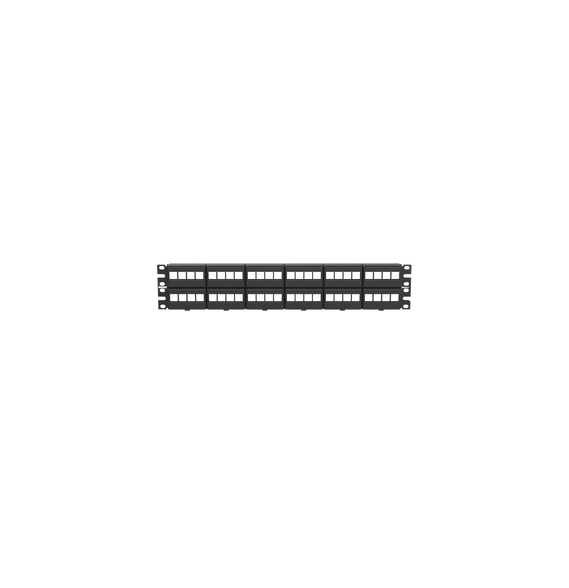 PANDUIT NKFP48Y NKFP48Y Panel de Parcheo Modular Keystone (Sin Conectores) de 48 P