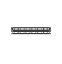 PANDUIT NKFP48Y NKFP48Y Panel de Parcheo Modular Keystone (Sin Conectores) de 48 P