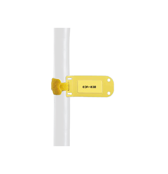 PANDUIT SLCTYL SLCT-YL Paquete de 25 Marcadores de Identificación Autolaminados de