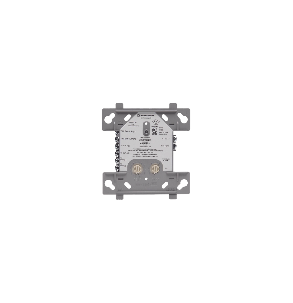 NOTIFIER FTM1 FTM-1 Módulo De Control De Teléfono Contra Incendios / Direccionable