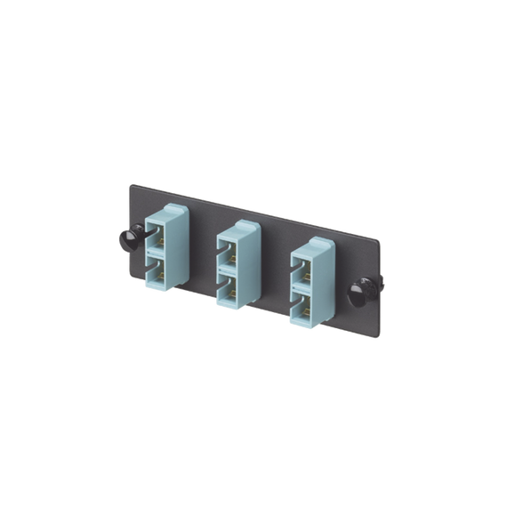 PANDUIT FAP3WAQDSCZ FAP3WAQDSCZ Placa Acopladora de Fibra Optica FAP Con 3 Conecto