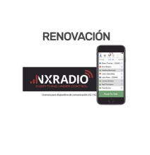 NXRADIO RENOVACIONNXRADIO RENOVACIONNXRADIO Renovacion de Servicio Anual NXRadio p