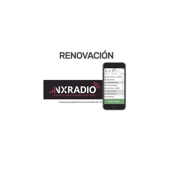 NXRADIO RENOVACIONNXRADIO RENOVACIONNXRADIO Renovacion de Servicio Anual NXRadio p