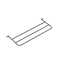 PANDUIT SRB19MDBL SRB19MDBL Barra para Aliviar Tensión o Peso Atrás de Patch Panel