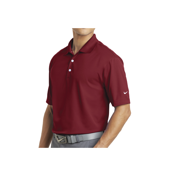 NIKE C373749MR C373749M/R Playera Polo Dri-FIT color Rojo Obscuro para Hombre
