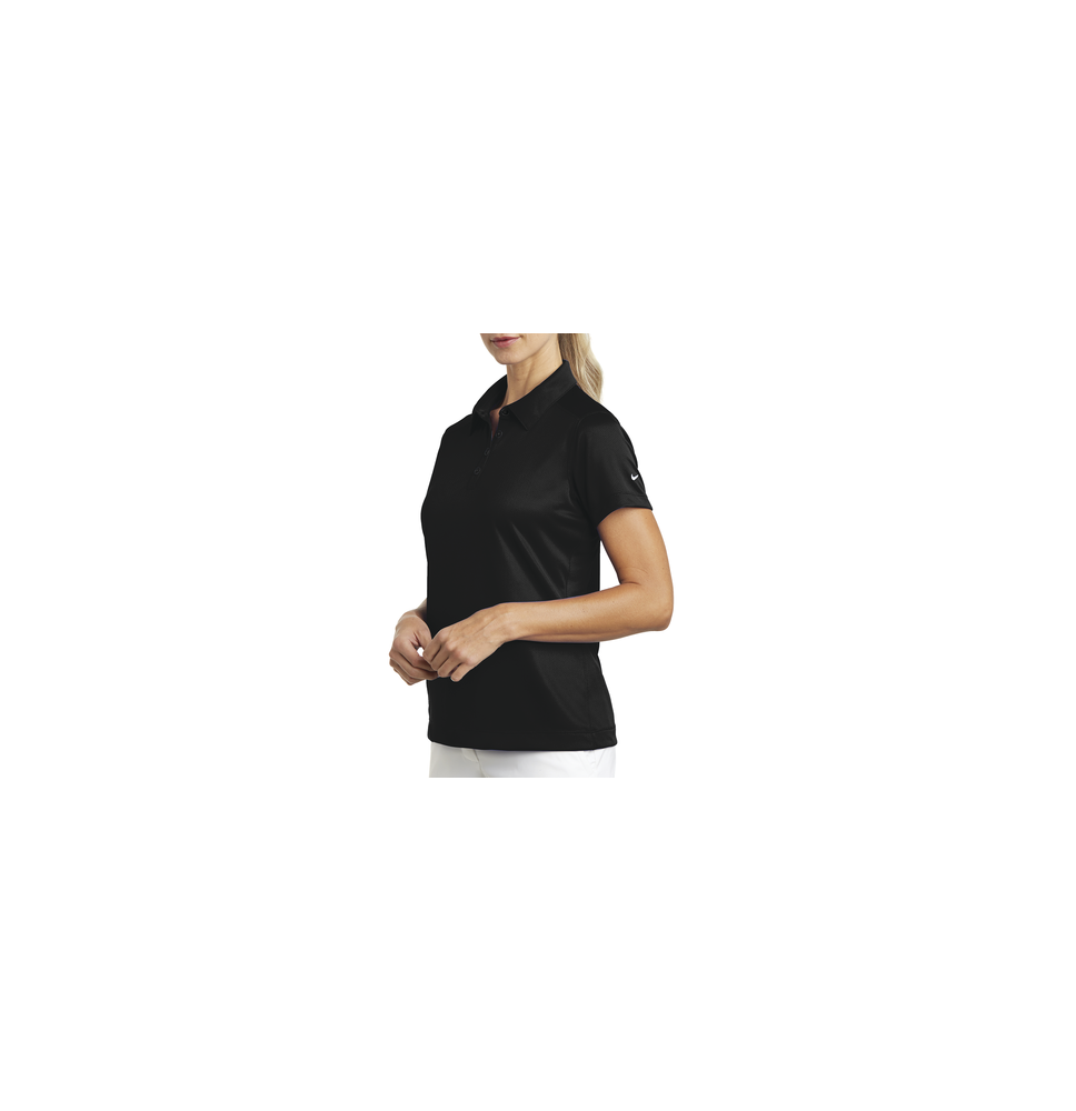 NIKE D354064SXLB D354064SXL/B Playera Polo Dri-FIT color Negra para Mujer