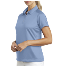 NIKE D354064SXLF D354064SXL/F Playera Polo Dri-FIT color Azul para Mujer