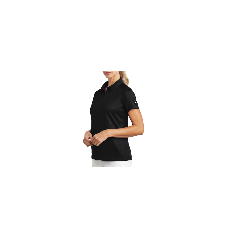 NIKE D354064SB D354064S/B Playera Polo Dri-FIT color Negra para Mujer