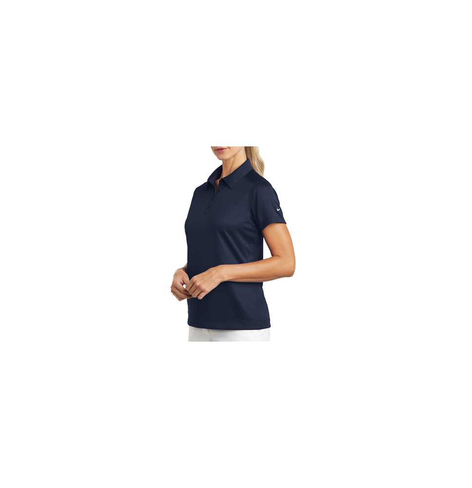 NIKE D354064SN D354064S/N Playera Polo Dri-FIT color Azul Marino para Mujer