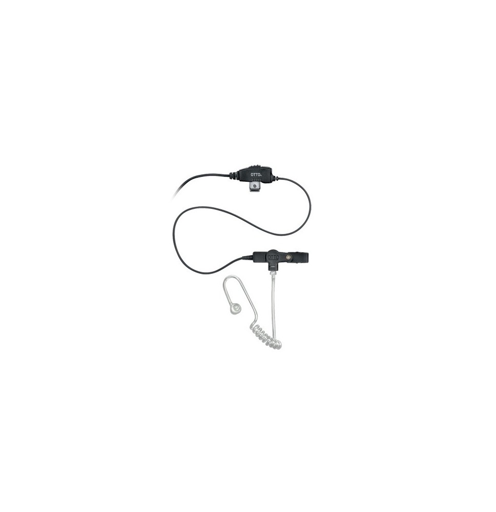 OTTO E1EA2KA131 E1-EA2KA131 Kit de Micrófono-Audífono PLUS de 1 cable para KENWOOD