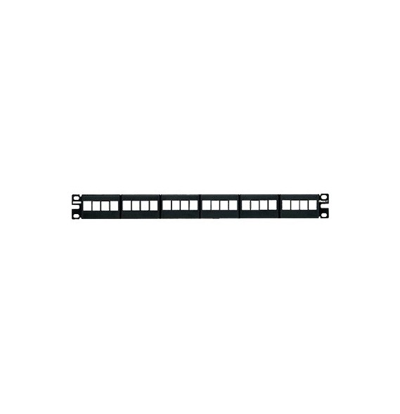 PANDUIT NKFP24Y NKFP24Y Panel de Parcheo Modular Keystone (Sin Conectores) de 24 P
