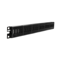 PANDUIT NKFP24Y NKFP24Y Panel de Parcheo Modular Keystone (Sin Conectores) de 24 P