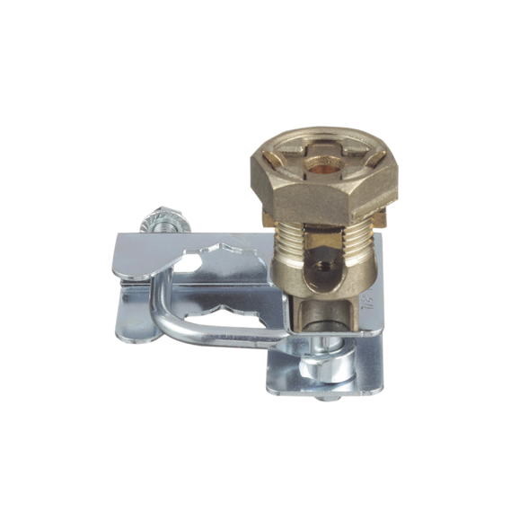 PANDUIT GPQC1010 GPQC10-1/0 Abrazadera para Tierra Física en Base de Piso Falso pa