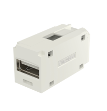 PANDUIT CMUSBAAIW CMUSBAAIW Módulo Acoplador USB 2.0 Hembra a Hembra Tipo Mini-Com