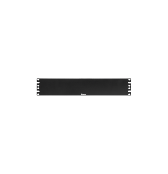 PANDUIT DPFP2 DPFP2 Tapa Ciega Para Rack Estándar de 19in Plano de Acero 2UR Color