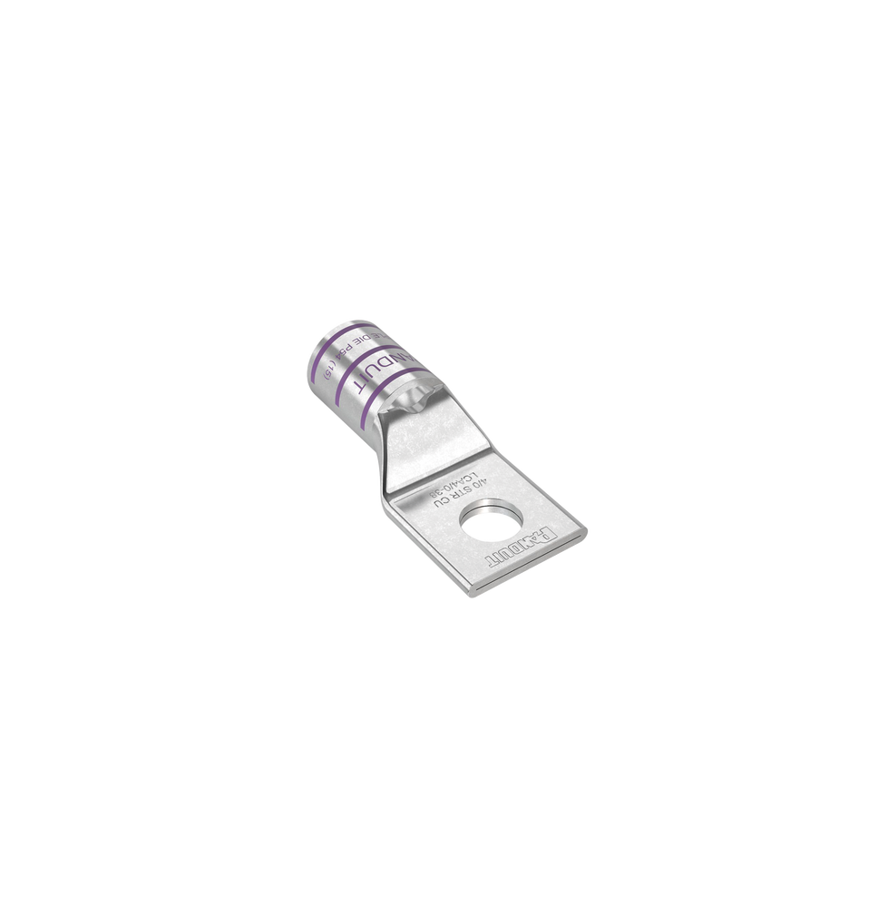 PANDUIT LCA4038X LCA4/0-38-X Terminal de Compresión de Cobre con Orificio 3/8 para