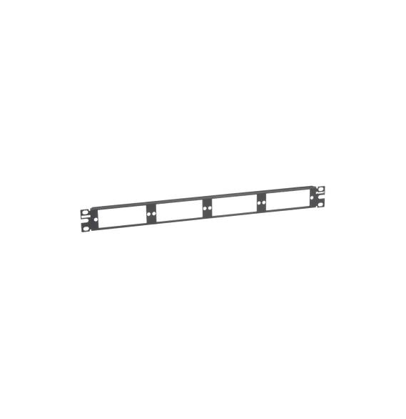 PANDUIT CFAPPBL1 CFAPPBL1 Patch Panel de Fibra Óptica Para 4 Placas Acopladoras FA