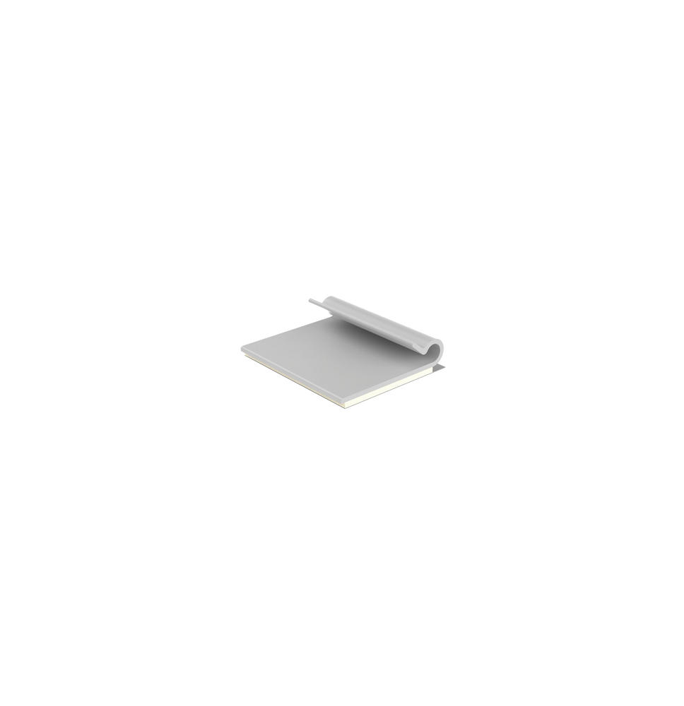 PANDUIT AJC19AC AJC19-A-C Clip Adhesivo Tipo J Para Cables de Hasta 4.8 mm de Diám PANDUIT AJC19AC AJC19-A-C Clip Adhesivo Tipo J Para Cables de Hasta 4.8 mm de Diám