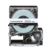 PANDUIT T100X000VPMBK T100X000VPM-BK Casete de Etiquetas de Vinilo de Cinta Contin