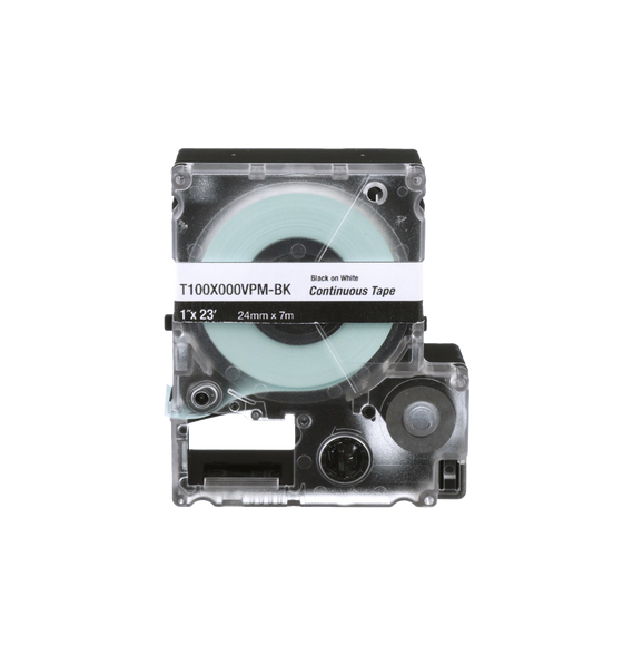 PANDUIT T100X000VPMBK T100X000VPM-BK Casete de Etiquetas de Vinilo de Cinta Contin