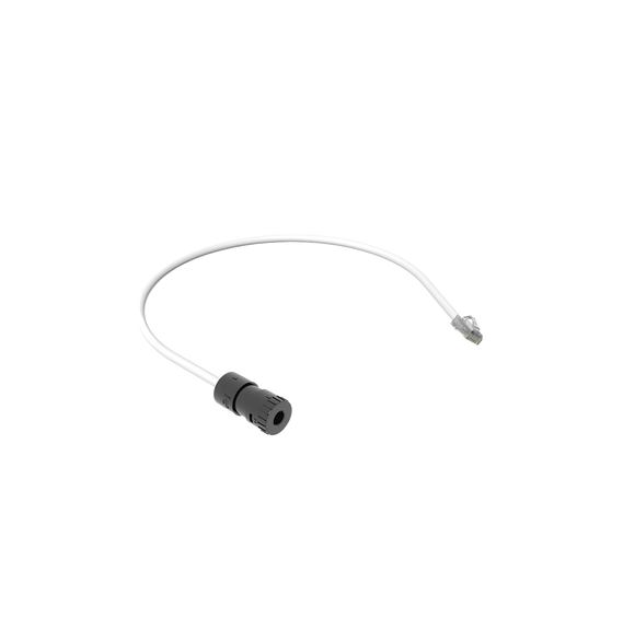 PANDUIT FCICCP05MWH FC-ICCP0.5MWH Cable de Conexión en Campo Jack a Plug RJ45 Cate