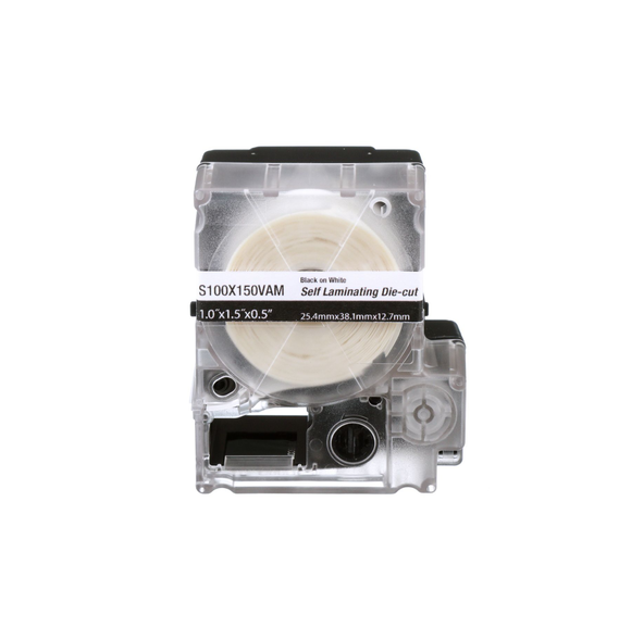 PANDUIT S100X150VAM S100X150VAM Casete de 175 Etiquetas Autolaminadas de 25.4 x 38