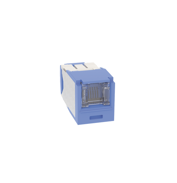PANDUIT CJH6X88TGBU CJH6X88TGBU Conector Jack RJ45 Estilo TG con Ventana Mini-Com