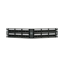 PANDUIT CPPKLA6ATG48WBL CPPKLA6ATG48WBL Kit de Patch Panel Modular Angulado de 48 Pue