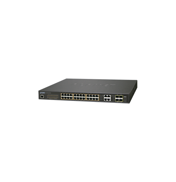 PLANET GS421024UP4C GS-4210-24UP4C Switch Administrable L2 24 puertos 10/100/1000T c/