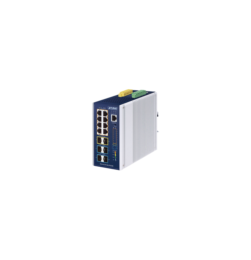 PLANET IGS63298UP2S4X IGS-6329-8UP2S4X Switch Industrial Capa 3 de 8 Puertos 10/100/1